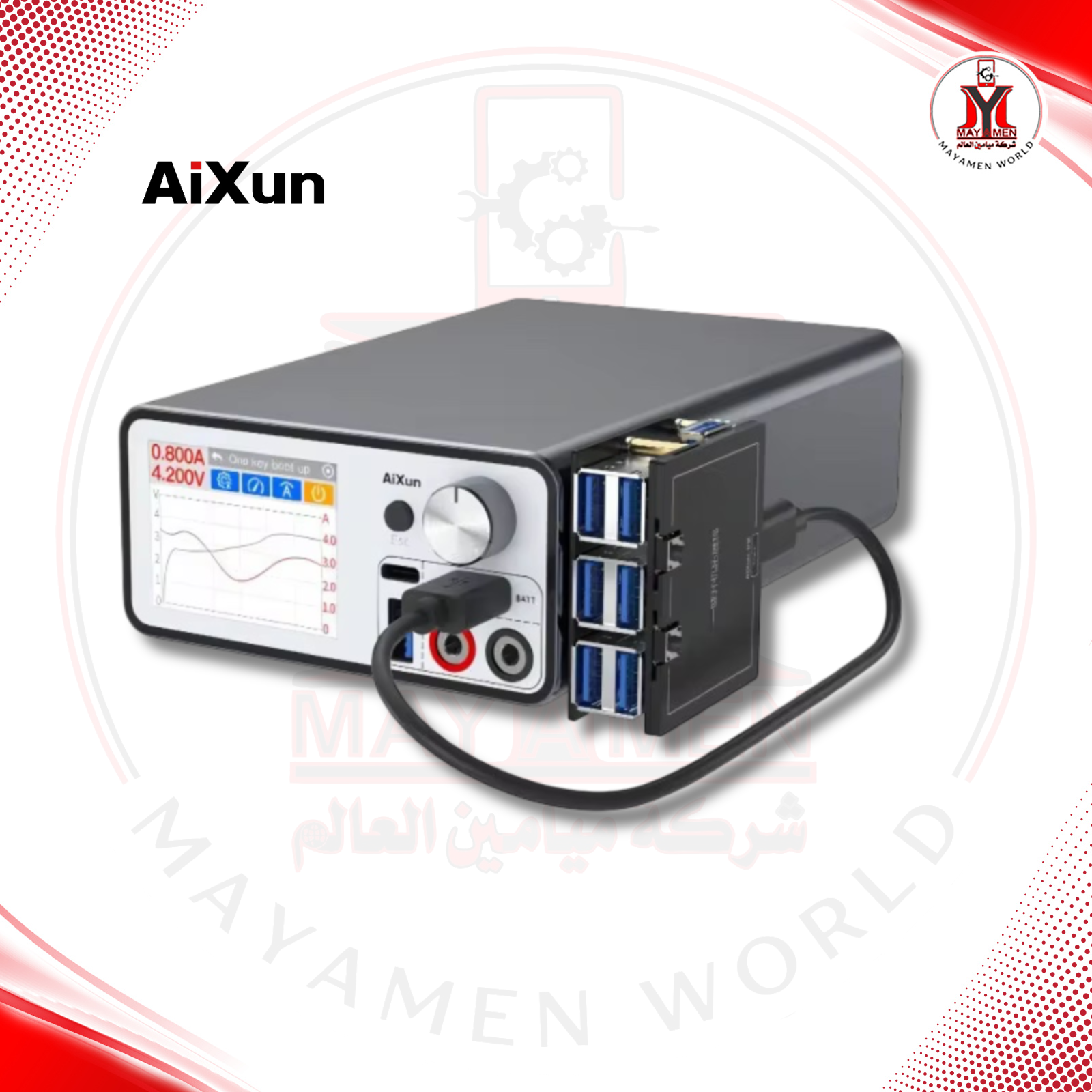 بور سبلاي_احترافي AIXUN P2408 - صورة إضافية